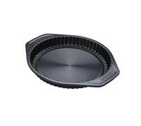 Circulon Black 'Ultimum BW' Round Steel Non Stick Loose Base Flan Tin Circulon Black