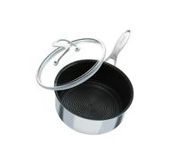 Circulon C Series Stainless Steel Saucepan, 16cm/1.4L - 1.4L - Silver - Stainless Steel