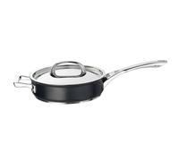 Circulon Infinite 24cm Non Stick Saute Pan With Lid Dishwasher Safe Easy Clean - Black - Aluminium - 24cm