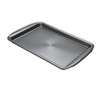 Circulon Momentum Oven Tray Non Stick - Large Baking Tray 44 x 29 x 3cm, Durable Grey Carbon Steel, Dishwasher Safe Bakeware, 11" x 17"