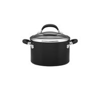 Black 'Premier Professional' Round Non Stick Cookware Stockpot - 20cm Circulon Black One Size