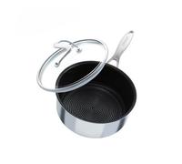 Circulon Round Stainless Steel Non-Stick Handled Saucepan 20Cm, 2.8 Litre