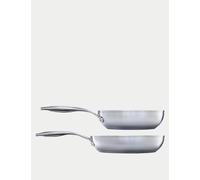 Circulon S Series Stainless Steel Frying Pan Set Silver