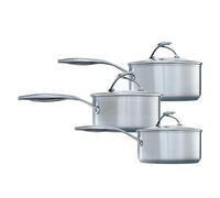 Circulon S Series Steelshield Hybrid Non Stick 3 Piece Saucepan Set