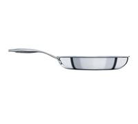 Circulon SteelShield Stainless Steel Frying Pan 28cm - Induction Frying Pan with Hybrid Non Stick, Metal Utensil Safe, Oven & Dishwasher Safe Cookware