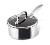 Circulon Scratch Defense Stainless Steel Saucepan with Extreme Non Stick: 16cm Saucepan with Lid, Induction & All Hob Suitable