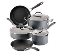 Circulon Scratchdefense Extreme Non-Stick Frying Pan, Saucepan, Sauté & Stockpot Set - 5 Pieces In Grey Grey One Size