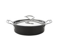 Circulon Style Black Round Steel Non-Stick Induction Saute Frying Pan 27Cm