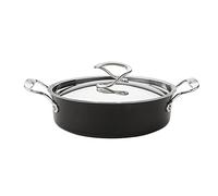 Circulon Style Hard Anodised Sauteuse, 24cm/2.8L, Black