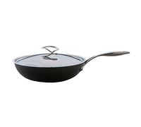 Circulon Style Hard Anodised Stirfry with Lid, 30cm, Black