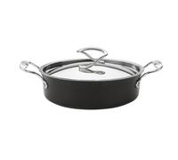 Circulon Style Hard Anodised Sauteuse, 24cm/2.8L, Black