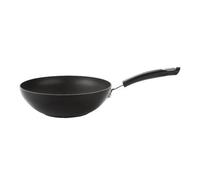 Circulon Total Black Round Hard Anodised Aluminium Induction Suitable Dishwasher Safe Stir-Fry Pan 26Cm