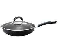 Circulon Total Hard Anodised 31cm Skillet Pan with Lid Black