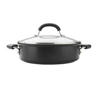 Circulon Total Non-Stick Sauteuse Pan & Lid - 28cm - 28cm - Aluminium - Black
