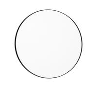 CIRCUM Mirror Clear/ Black Ø70 cm