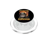 Circumcision Survivor Funny Oddly Specific Cat Meme Cats PopSockets PopGrip for MagSafe