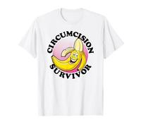 CIRCUMCISION SURVIVOR retro funny flirting religious humor T-Shirt