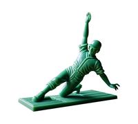Circus Action Figures Interesting Green Baseball Soldier Character Classic Toy Set Baseball Player Statue Novel Mini Soldier Statue Suitable For Home Desktop Decoration Stick Bots Pack (G, One Size)