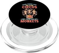 Circus And Monkeys Turns Out They're Mine PopSockets PopGrip for MagSafe