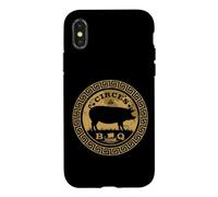 circus bbq pig vintage Case for iPhone X/XS