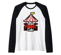 Circus Birthday Costume Circus Party Too Much Funnel Cake Raglan Baseball Tee