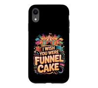 Circus Birthday Outfit Fair Carnival Wish You Funnel Cake Case for iPhone XR