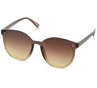 Circus by Sam Edelman CC596 Fun UV Protective Round Sunglasses. Trend-Right Gifts for Women, 51.7 mm, Brown