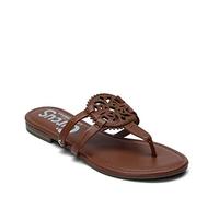 Circus by Sam Edelman Women's Canyon Flat Sandal, Saddle, 8 UK