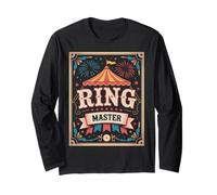 Circus Carnival Ring Master Stuff Tent Costume Funny Long Sleeve T-Shirt