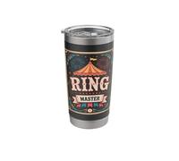Circus Carnival Ring Master Stuff Tent Costume Funny Stainless Steel Insulated Tumbler