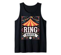 Circus Carnival Ring Master Stuff Tent Costume Funny Tank Top