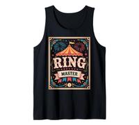Circus Carnival Ring Master Stuff Tent Costume Funny Tank Top