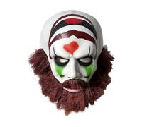 Circus Clown Halloween Adult Costume White Gpf430 (Red, 30X30X20cm)