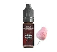 Circus Cotton Candy Food Flavouring Drops 10ml - Premium Fairground Extract for Professional Baking & Luxury Sweet Beverages - High Strength Food Grade Concentrate by GALAXY FOOD FLAVOURS