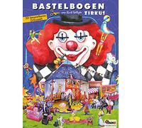 ATELIER COLOR Circus papertoys crafts for kids age 7+ with tent, wagons & animals DIY creative toys paper model 3D kit