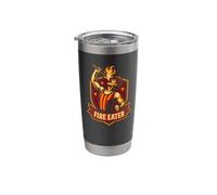 Circus Fire Eater Funny Kids Circus Stainless Steel Insulated Tumbler