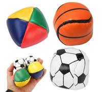 Circus Juggling Balls, Durable and Safe Fun Toys for Ki-ds and Adults, Great Gift, Perfect Size for Learning to Master Juggle Skills