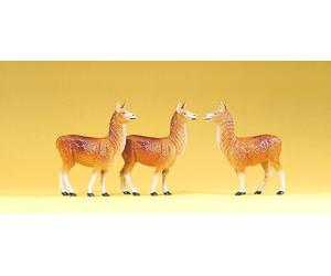 Circus Llamas (3) Figure Set