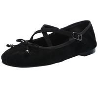 Circus NY by Sam Edelman Women's Zuri Ballet Flat, Black Suede, 9 UK