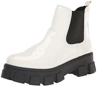 Circus NY Women's Darielle Ankle Boot, White Patent, 8 UK