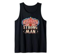 Circus Party Clothes Strongman Birthday Boy Girl Costume Tank Top
