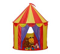 Circus Play Tent Kids Children Indoor Freestanding Toddler Folding 125x95cm