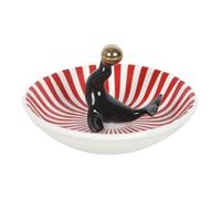 Circus Seal Trinket Dish | Decorative Tableware | Ceramic Dish