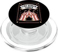 Circus Tiny Human Tamer Carnival PopSockets PopGrip for MagSafe