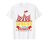Circus Visitor Artist Circus Value Graphic T-Shirt, Men, White, XL