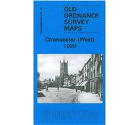 Cirencester West 1920: Gloucestershire Sheet 51.10 (Old Ordnance Survey Maps of Gloucestershire)