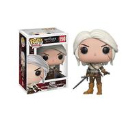 (Ciri) The Witcher 3 Wild Hunt Funko Pop Ciri Geralt Yennefer Mini Figure Doll Toy
