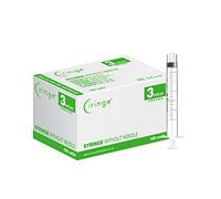 Ciringe 3 ml Lock Syringe - Pack of 100