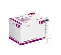 Ciringe 5 ml Lock Syringe - Pack of 100