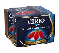 Cirio Peeled Plum Tomatoes (4x400g) - Pack of 6